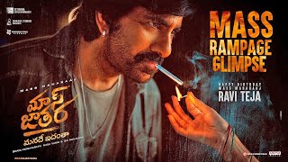 Mass Jathara - Official Glimpse | Happy Birthday Ravi Teja | Sreeleela | Bhanu Bogavarapu