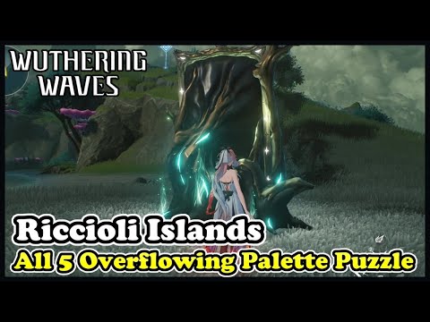 Riccioli Islands All 5 Overflowing Palette Puzzle Guide in Wuthering Waves 2.1