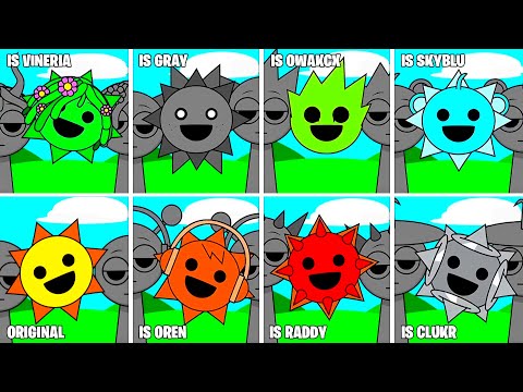 Incredibox Sprunki - Phase 1 But Everyone Is OREN vs RADDY vs CLUKR vs VINERIA, GRAY, OWAKCX,SKYBLU!