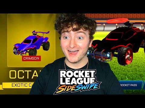 *NEW* CRIMSON Octane is OP in Rocket League Sideswipe