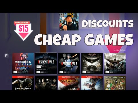 PSN Discounts! PlayStation Games Under $15 SALE  (NEW PS4 PS5 Game Deals 2024)