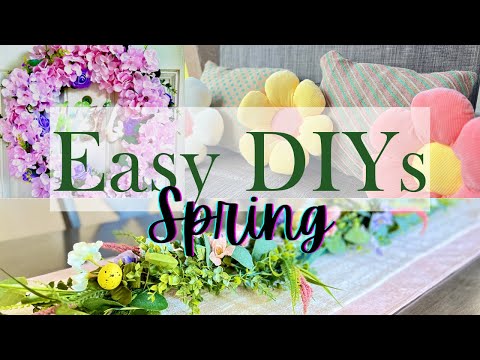 Easy Spring DIYs | Spring DIYs | Dollar Tree DIYS