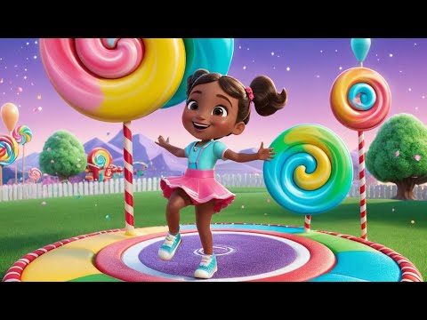 Dance Around the Lollipop Tree Rhyme Song | Popular Nursery Rhyme | Educational Kids Songs