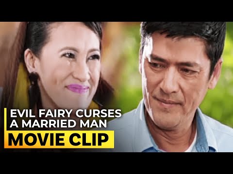 Evil fairy curses a married man to fall for another woman | 'Enteng ng Ina Mo' | #MovieClip