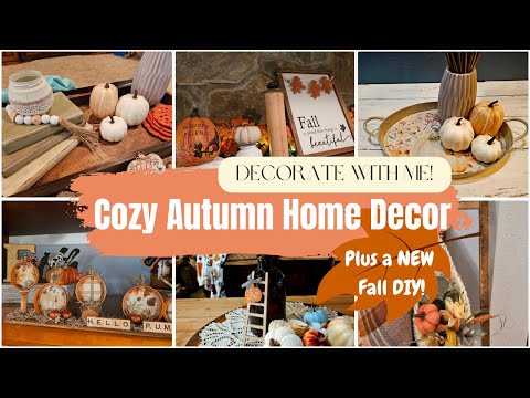 Cozy Autumn Home Decor! | All New Fall DIY!  🍂🍄