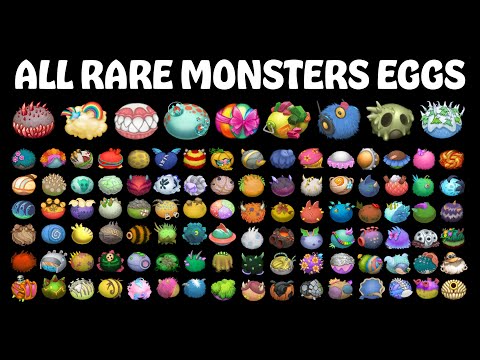 All Rare Monsters EGGS in My Singing Monsters (Songs and Animations)