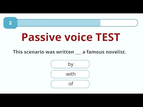 Passive voice test – Can you score 15 out of 15 on these tricky questions? – English Grammar Test