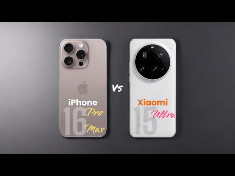 iPhone 16 Pro Max ⚡ vs ⚡ Xiaomi 15 Ultra Full Comparison