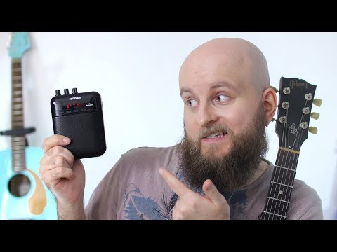 Small But Great? - Ammoon AMP-01 - Portable Guitar Amplifier Review, Demo and Unpack