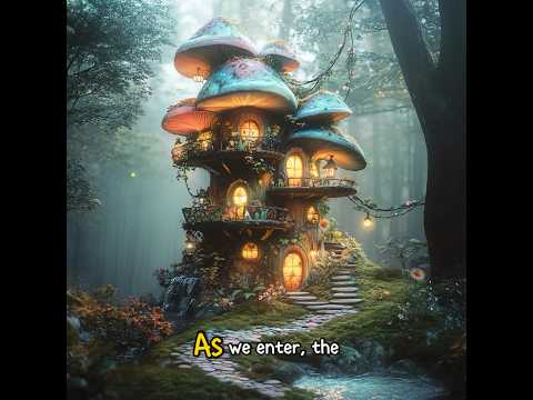 Step Inside a Magical Multi-Level Mushroom House 🍄✨ | Fantasy Forest #enchantingcreatures