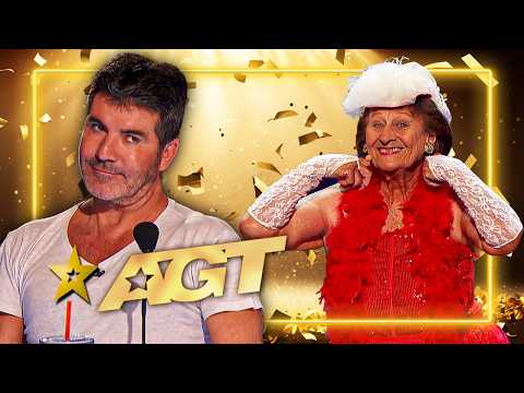 90 Year Old Wins The Golden Buzzer in an UNEXPECTED Audition on America's Got Talent!