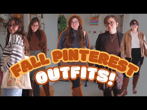 Styling Outfits Inspired by My Fall Pinterest Board! #autumnfashion #pinterest #fallstyle