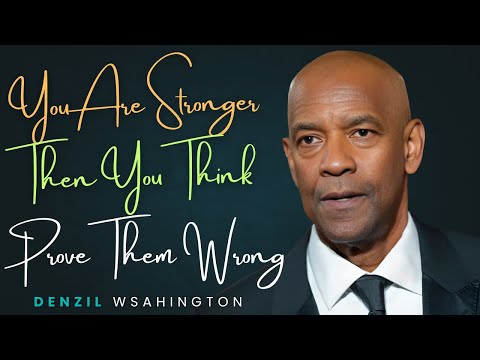 PROVE THEM WRONG With Denzel Washington's POWERFUL Motivational Speech!