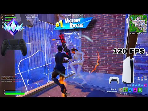 Fortnite Unreal Ranked Reload on PS5 | Controller Gameplay | 120 FPS