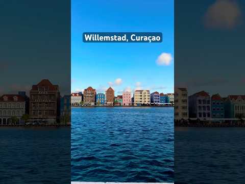 Discovering the colorful streets of Willemstad #curacao #travel #colorfulcities #familytravel