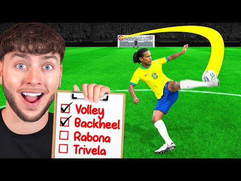 Can I Score 1 Amazing Goal With Every Football Technique?