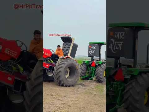 SWARAJ 855❤️vs JOHNDEERE 5210🚜 #viral #shorts