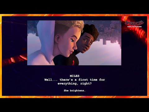 Spider-Man: Across the Spider-Verse | Screenplay | Miles and Gwen Hanging Out