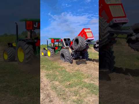 Swaraj 855 ❤️vs John Deere 5050D⚠️ Tractor Tochan 🔥 || Nishu Deshwal ❤️ #viral #shorts #nishudeshwal