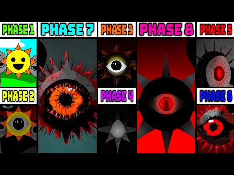 New Phase 1-3 VS Phase 4 VS Phase 5 VS Phase 6 VS Phase 7 VS Phase 8 in Incredibox Sprunki! #sprunki