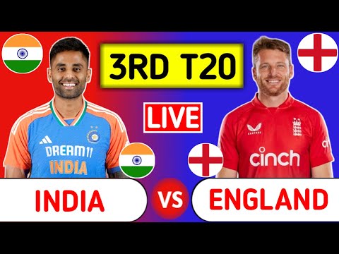 India Vs England 3rd T20 Live Score - Part 4