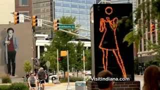 Visit Indiana Road Trip Commercial Featuring Indianapolis