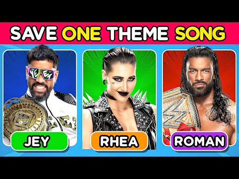 PICK ONE, KICK THE OTHERS 🎵 Male Vs. Female WWE Theme Songs Challenge 🎧😱🔥