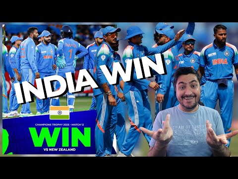 Congratulations India beat New Zealand Back to Back Win One of the best team in the World Team india