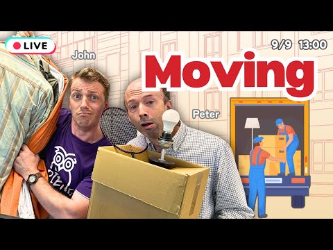 English for Moving! | Go Live! 2024/9/9