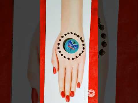 New trick mehndi design 2024 / latest mehendi design video/simple and beautiful mehndi #mehndi#viral