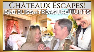 ESCAPE to 2 CHATEAU B&Bs & Antique Shopping in France with 8 YouTubers! 🏰 💖