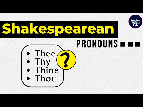 Thee | Thy | Thou | Thine