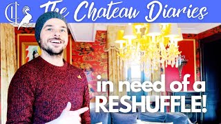 It's ALL HAPPENING: the Kitchen, the Fountain & the Chateau's Petit Salon Needs a Rethink! 🤔