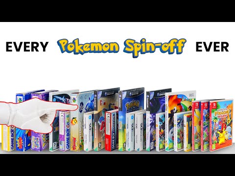 Unboxing Every Pokémon Spin-Off Ever (1999-2024)