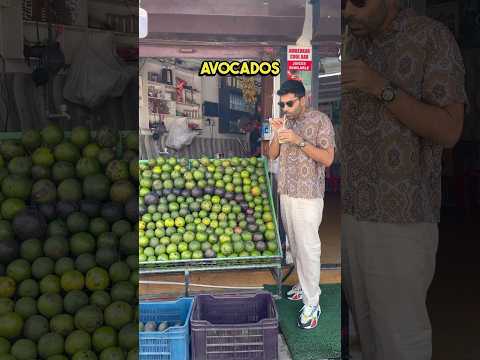 Avocados in India #avocado #india #explore #fruits #indianstreetfood