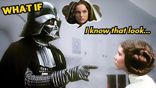 What If Darth Vader Recognised The Similarity Between Padmé & Leia