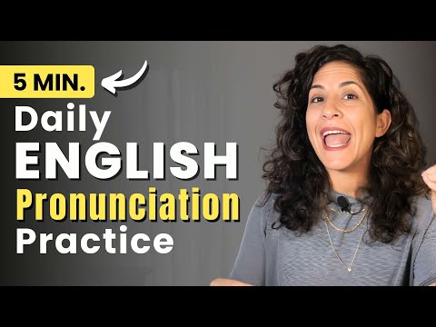 Pronunciation exercise for BUSY PEOPLE [5 minutes]