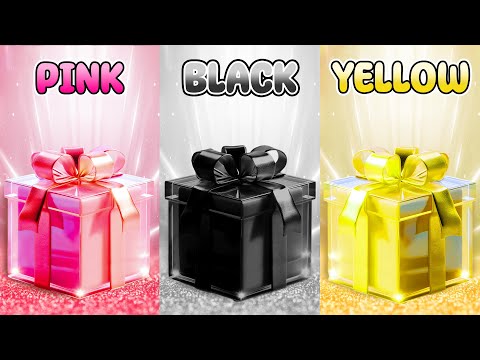 The Ultimate Gift 🎁 Choose Your Gift! Pink, Black or Gold 💗🖤⭐️ How Lucky Are You? 😱