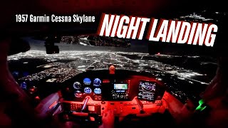 Nighttime RNAV approach with my Garmin Cessna 182 [moving series pt 4]