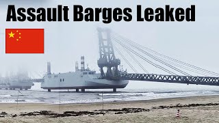 China’s Floating Bridge to Taiwan? New Assault Barges Leaked!