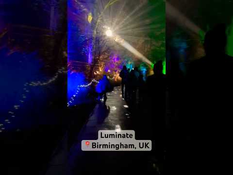 Luminate Botanical Gardens | Birmingham UK | Walking Tour