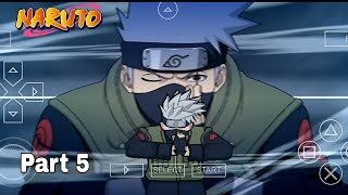 Naruto Shippuden Ultimate Ninja Heroes 3 Gameplay PPSSPP Walkthrough Part 5 Offline Android Game