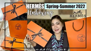 HERMÈS UNBOXING! | NEW SANDALS FOR SPRING SUMMER 2022 | ℳ𝒶𝒹𝒶𝓂 ℳ.ℳ 𝒮𝓉𝓎𝓁ℯ𝒾𝒸ℴ𝓃 ♛