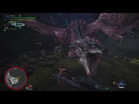 【MHW】リオレウス ソロ5針 スラッシュアックス  MHWorld Switch Axe Rathalos Solo