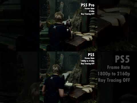 Looks the Same in Frame Rate Mode | Resident Evil 4 on PS5 vs. PS5 Pro