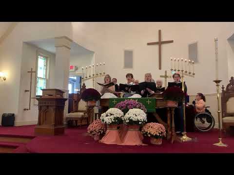 Bell Choir & Choir at Hawley UMC Oct. 8, 2023