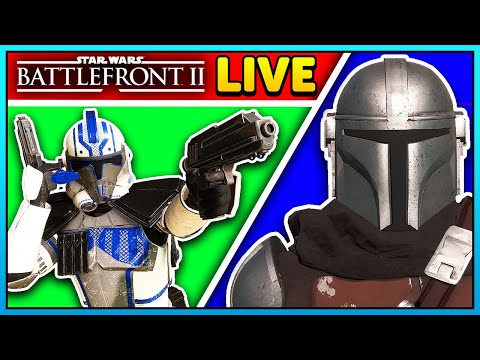 🔴 Star Wars Battlefront 2 & The Mandalorian Talk LIVE Stream [!commands] [!member]