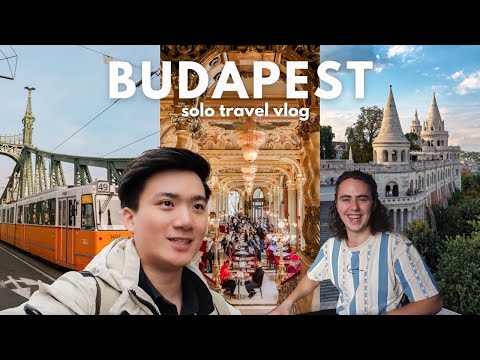 My INSANE Solo Travel to Hungary🇭🇺 explore Budapest alone in 48 hours & my couchsurfing experience