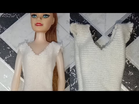 Diy Barbie dress making