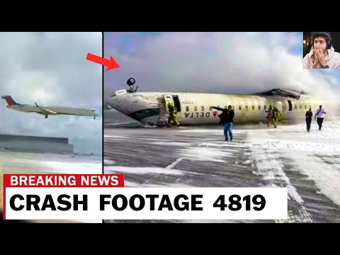 TERRIFYING Footage of Delta 4819 CRASH!